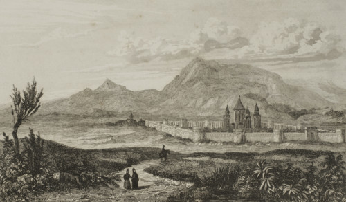 Mount Ararat, Armenia, 1838.  Creator: Augustin François Lemaitre.
