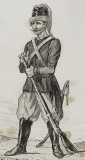 Polish guard, 1839. Creator: Chaillot.