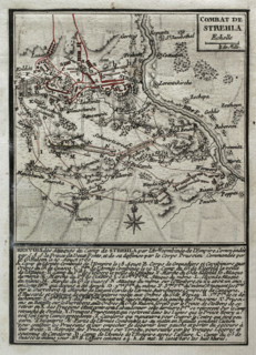 Seven Years War (1756-1763): Third Silesian War - Battle of Strehla (August 20, 1760), 1765. Creator: Jean de Beaurain.