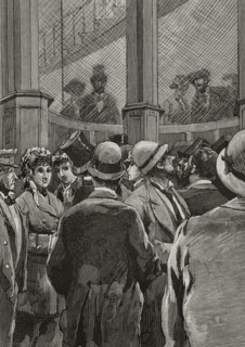 The elevators of the Trocadero Palace, Paris Exposition, 1878. Creator: Tomás Carlos Capuz.