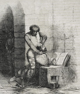 Death of Saint Hermenegild, 1852.  Creator: José Vallejo.