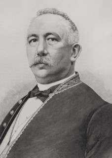 Germán Gamazo Calvo (1840-1901), Spanish liberal politician, 1898. Creator: Benigno Matute Parga.