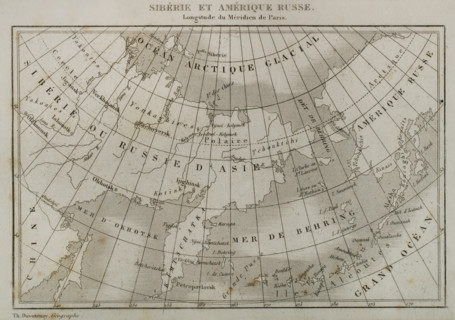 Siberia and Russian America, 1839.  Creator: Thunot Duvotenay.