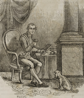 Ferdinand, as Prince of Asturias, killing little birds, 1851. Creator: Villegas.