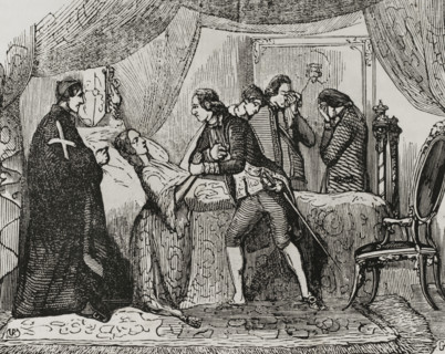 Death of the Princess of Asturias, May 21, 1806, (1851).  Creator: Unknown.