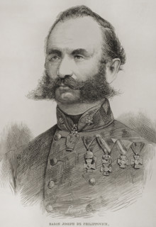 Josip Filipovic (1818-1889), Austrian-Hungarian general, 1878. Creator: Penoso.