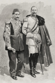 Journey of the German Emperors to the Holy Land: Constantinople, October 1898.  Creator: Unknown.