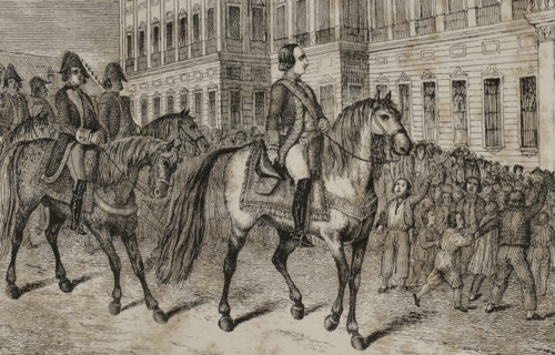 Manuel Godoy is appointed General of Spain and the Indies...13 January 1807, (1851).   Creator: Unknown.