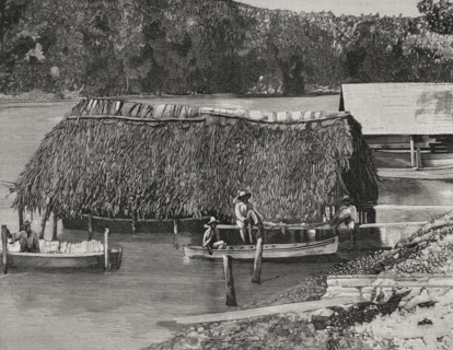 Fishermen from Cayo Smith, Santiago de Cuba, Cuba, 1898. Creator: Unknown.