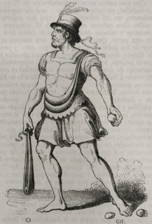 Majorcan slinger, 1852. Creator: Unknown.