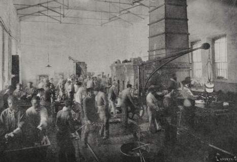 The Fábrica Nacional de Moneda y Timbre, Madrid, Spain, 1898.  Creator: Enrique Laporta Valor.