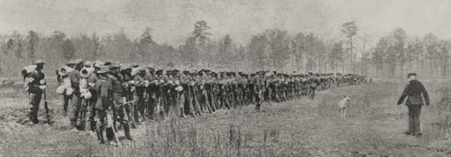 Spanish-American War (1898): reconcentration of American troops, 1898.  Creator: Unknown.