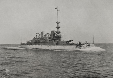 Spanish-American War: USS Massachusetts, US navy, 1898. Creator: Unknown.