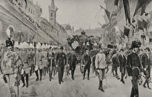 The funeral of Empress Elisabeth of Austria (1837-1898), Vienna, Austria, 1898. Creator: Unknown.