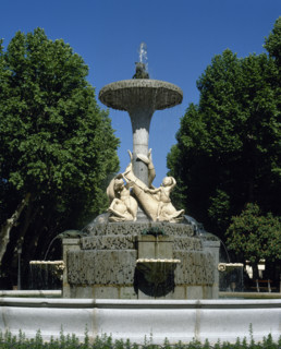 Galapagos Fountain or Isabel II Fountain, Glorieta de Nicaragua, Retiro Park, Madrid, Spain, 1996. Creator: LTL.