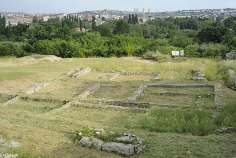 Ruins of the Episcopal Centre, ancient city of Salona, Solin, Croatia, 2018. Creator: Unknown.