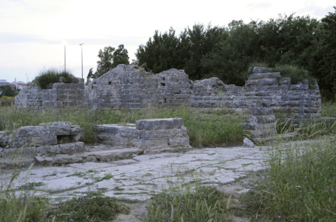 Archaeological ruins, ancient city of Salona, Solin, Coatia, 2018.  Creator: Unknown.
