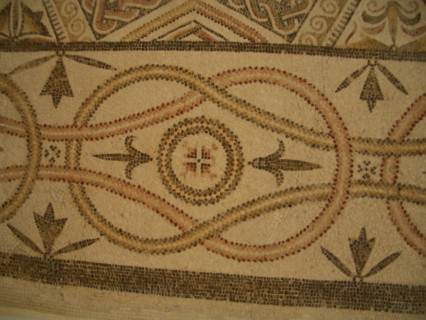 Mosaic, El Jem Museum, El Djem, Tunisia, 2009. Creator: Amanda Waite.