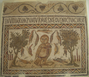 Mosaic, El Jem Museum, El Djem, Tunisia, 2009. Creator: Amanda Waite.