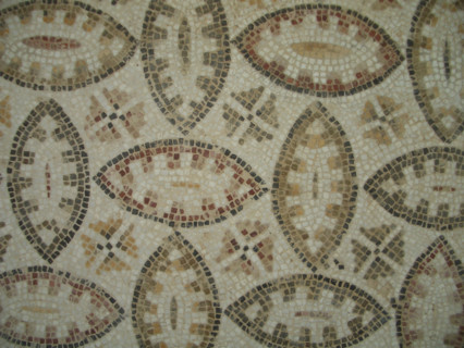 Mosaic, El Jem Museum, El Djem, Tunisia, 2009. Creator: Amanda Waite.