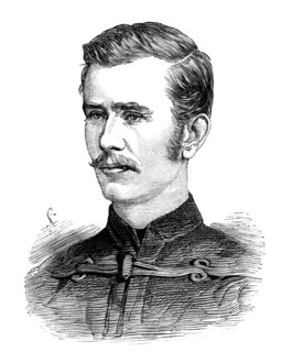 The late Surgeon Landon, killed at Majuba Hill, 1881. Creator: Unknown.