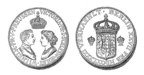 Wedding Medal for the Royal Marriage at Berlin, 1881. Creator: Unknown.