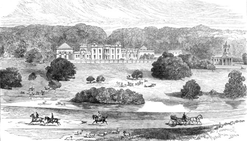 Normanton Park, Rutlandshire - view from North-West, 1881.  Creator: Unknown.