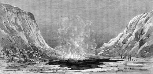 The American Franklin Search Expedition: open rapids, Back's River, 1881. Creator: Unknown.