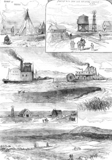 The Far West of America: sketches in the Dakota Territory, 1881. Creator: Unknown.