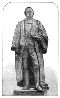 Statue of the late Rev. Dr. Norman Macleod, at Glasgow, 1881. Creator: Unknown.