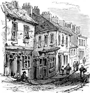 Subsidence of land at the Northwich Salt-Mines, 1881. Creator: Unknown.