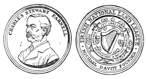 The Irish Land League Badge, 1881. Creator: Unknown.