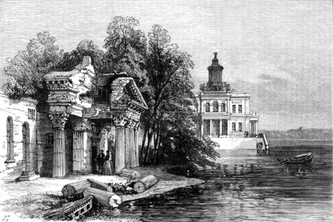 The Royal Marriage at Berlin: The Marble Palace, Potsdam..., 1881. Creator: Unknown.