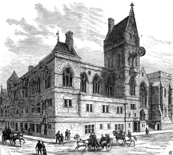 Townhall of Dover, opened by the Duke and Duchess of Connaught, 1883. Creator: Unknown.