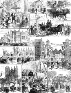 The Prince of Wales at York, 1883. Creator: Unknown.