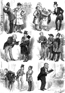 Sketches in the Lobby of the House of Commons, 1881. Creator: Unknown.