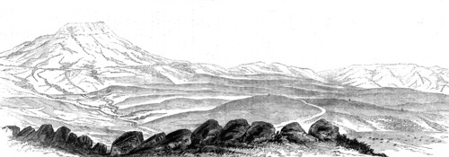 The Transvaal War: the Boers' position at Laing's Neck, 1881.  Creator: Unknown.