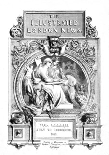 Front page of "Illustrated London News", July to December 1883.  Creator: Unknown.