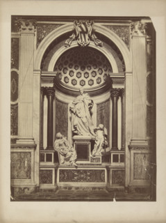 Monument to Cardinal Neri Corsini, Cappella Corsini..., Rome, 1732-1735, (1875-1885). Creator: Unknown.