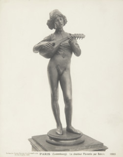 The Florentine Singer, 1865, (1903). Creator: Neue Photographische Gesellschaft.