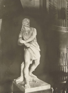 'A Slav Breaking the Bonds', between 1920-25.  Creator: Unknown.