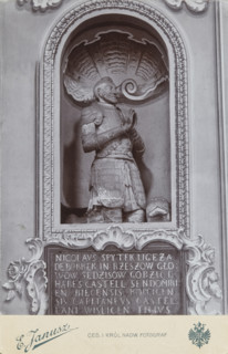 Monument to Mikolaj Spytek Ligeza,...Rzeszów, Poland, 1905-1914. Creator: Edward Janusz.
