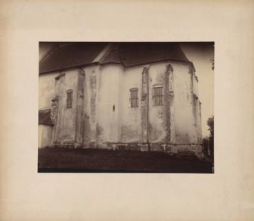 Church of the Nativity of the Blessed Virgin Mary, general view from the south, Lapczyca, 1895-1900 Creator: Stanislaw Tomkowicz.
