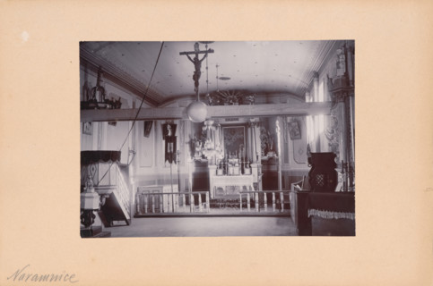Church of All Saints and St Roch - interior, Naramnice, between 1900-1910. Creator: Unknown.