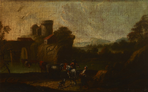 Landscape, 2nd half of 18th century. Creator: Cornelis Thim.