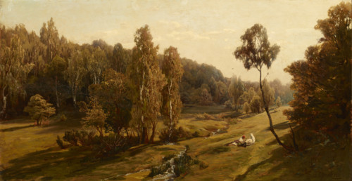 Ukrainian Lanscape, 1770s/1780s. Creator: Wladymir Donatowicz Orlowski.