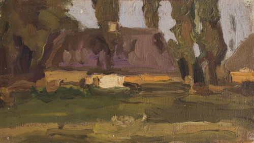 At Sunset, before 1903. Creator: Witold Wojtkiewicz.