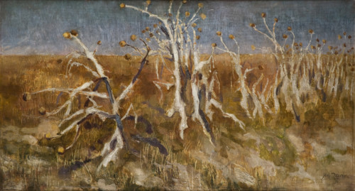 Musk Thistles, 1904. Creator: Kazimierz Sichulski.