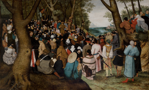 Sermon of Saint John the Baptist, between 1605-1615. Creator: Pieter Brueghel the Younger.