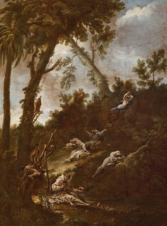 Hermits (Anachorets), between 1712-1715. Creator: Alessandro Magnasco.